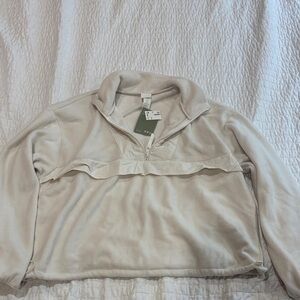 H&M Cream Fleece Jacket